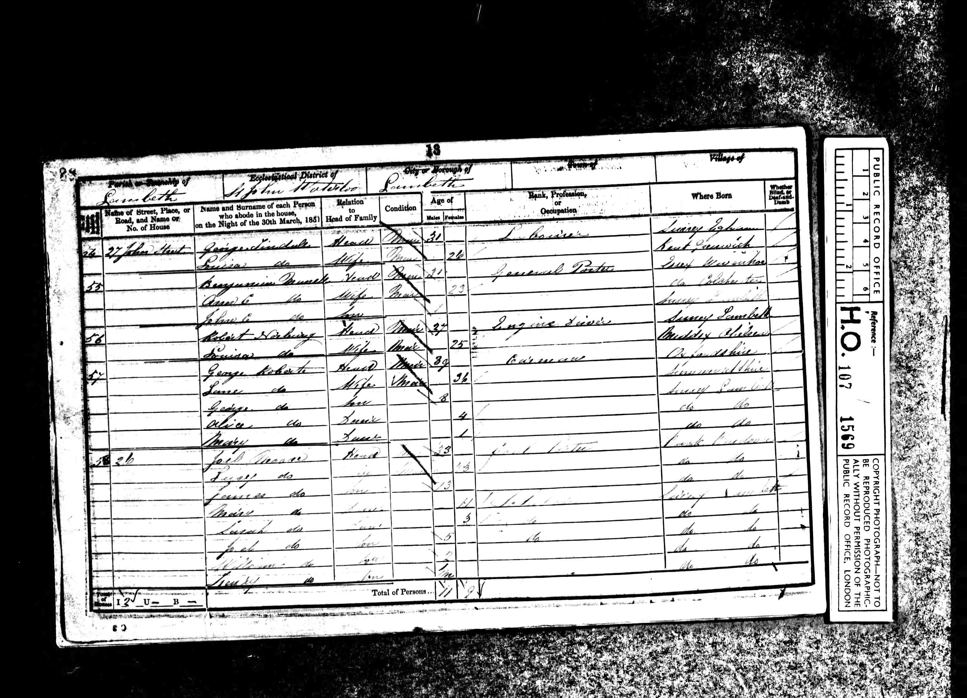 Genealogy - The Moore Family Tree 1851